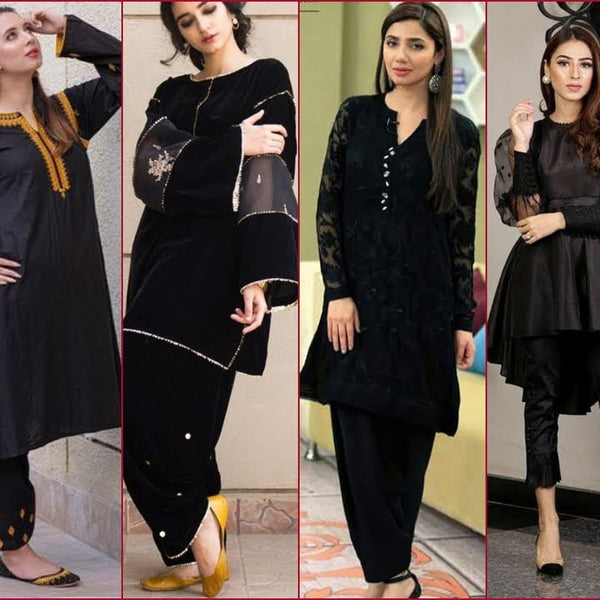 Design Your Black Dress In Different Ways||Black Kurti Design||2021|| |  Stylish dress book, Womens trendy dresses, Neck designs for suits
