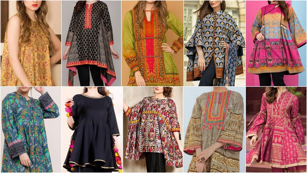 Latest Ladies Frock Designs in Pakistan 2022
