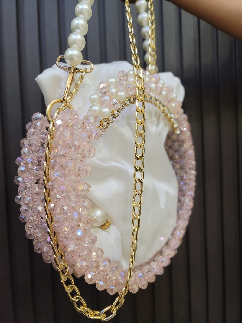 Pearls Beads Evening Bag