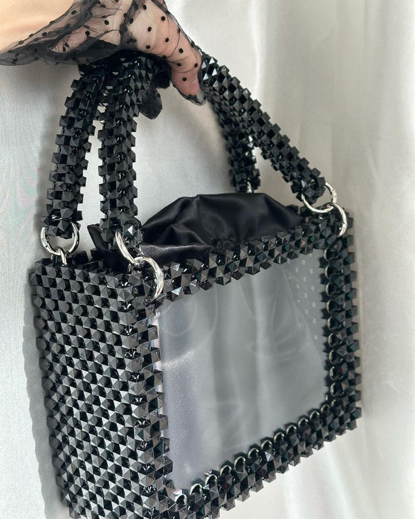 Ladies  Acrylic Beaded Bag